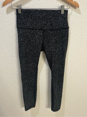 lululemon athletica Wunder Under polka dot leggings